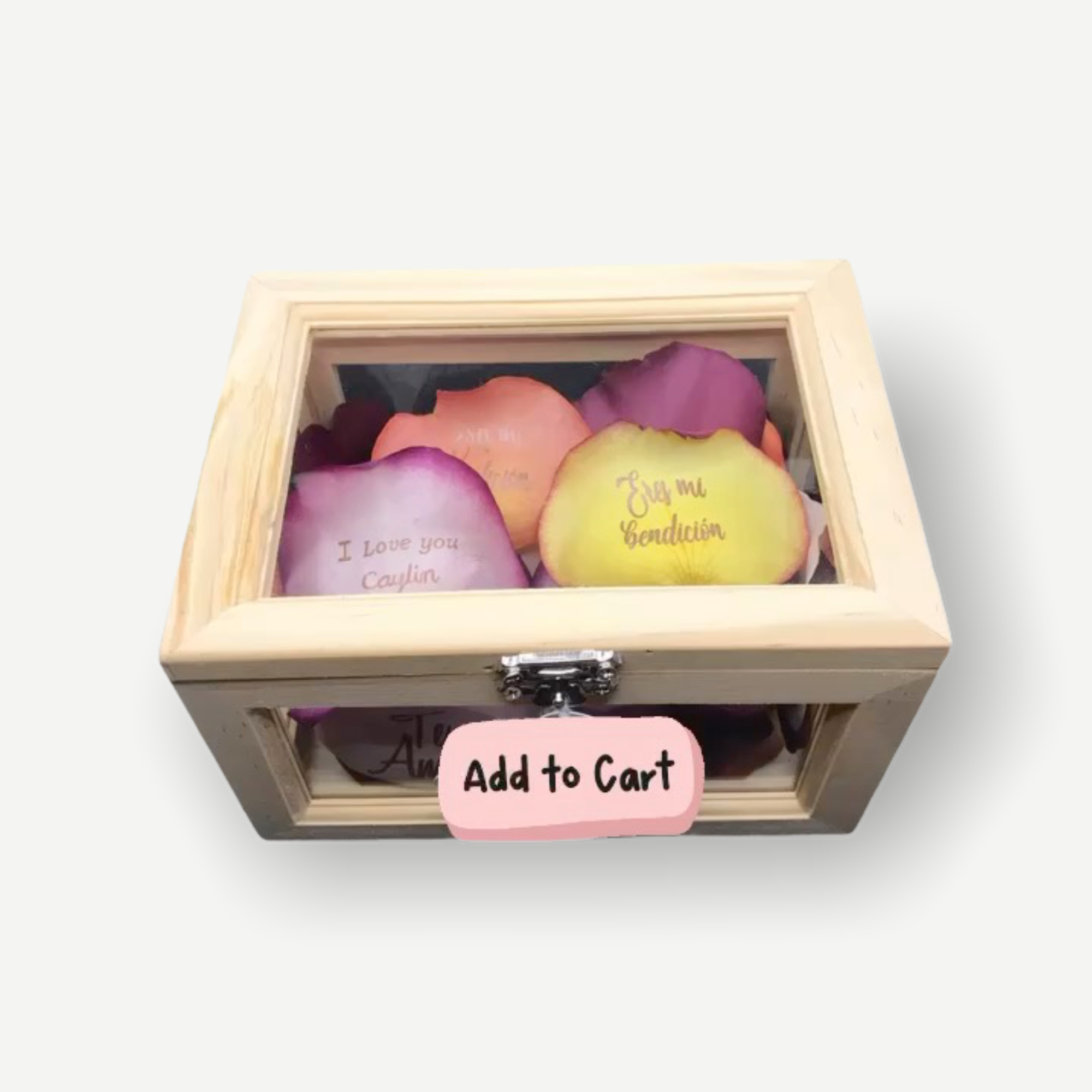 Mixed Preserved Rose Petal Box
