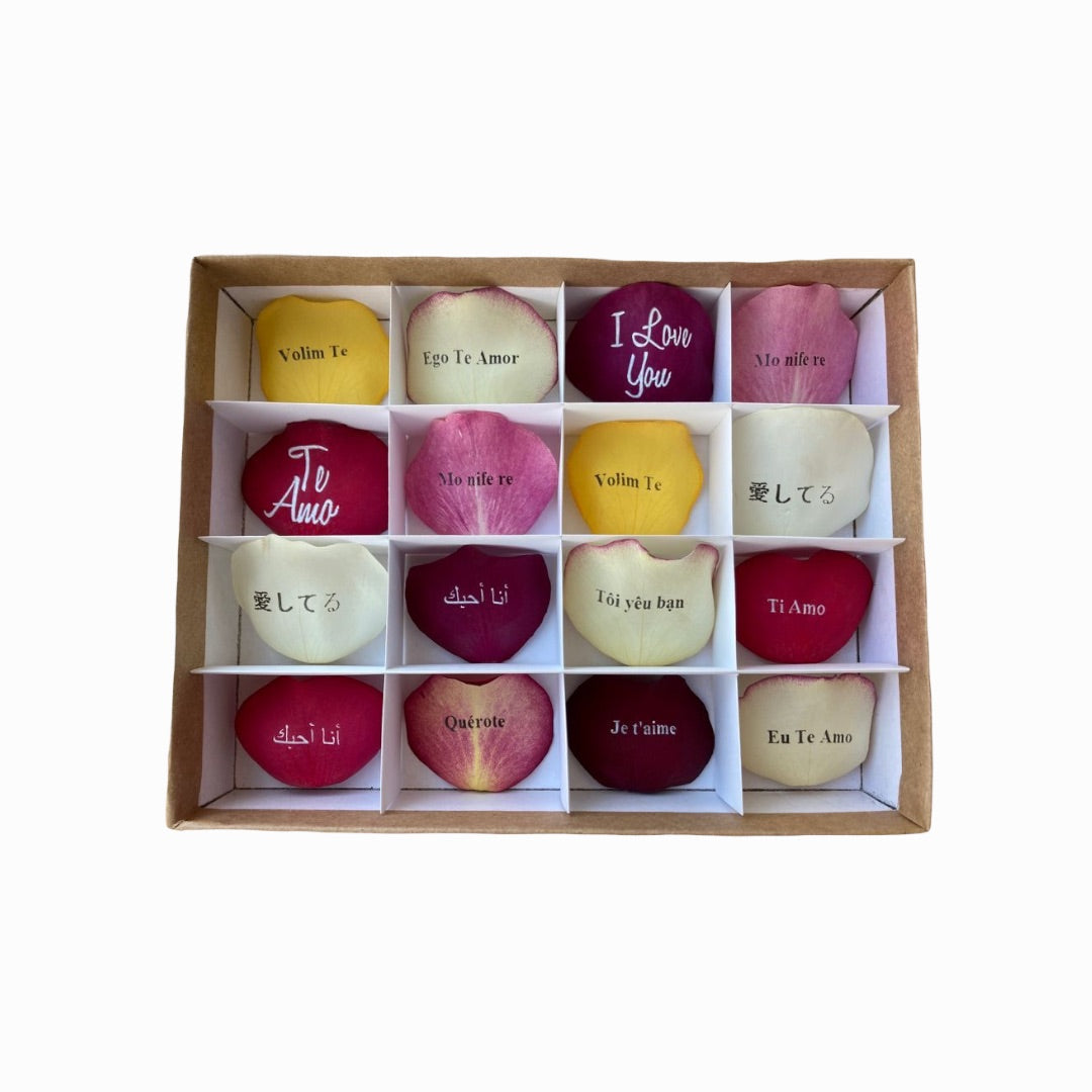 Poem in Preserved Rose Petals